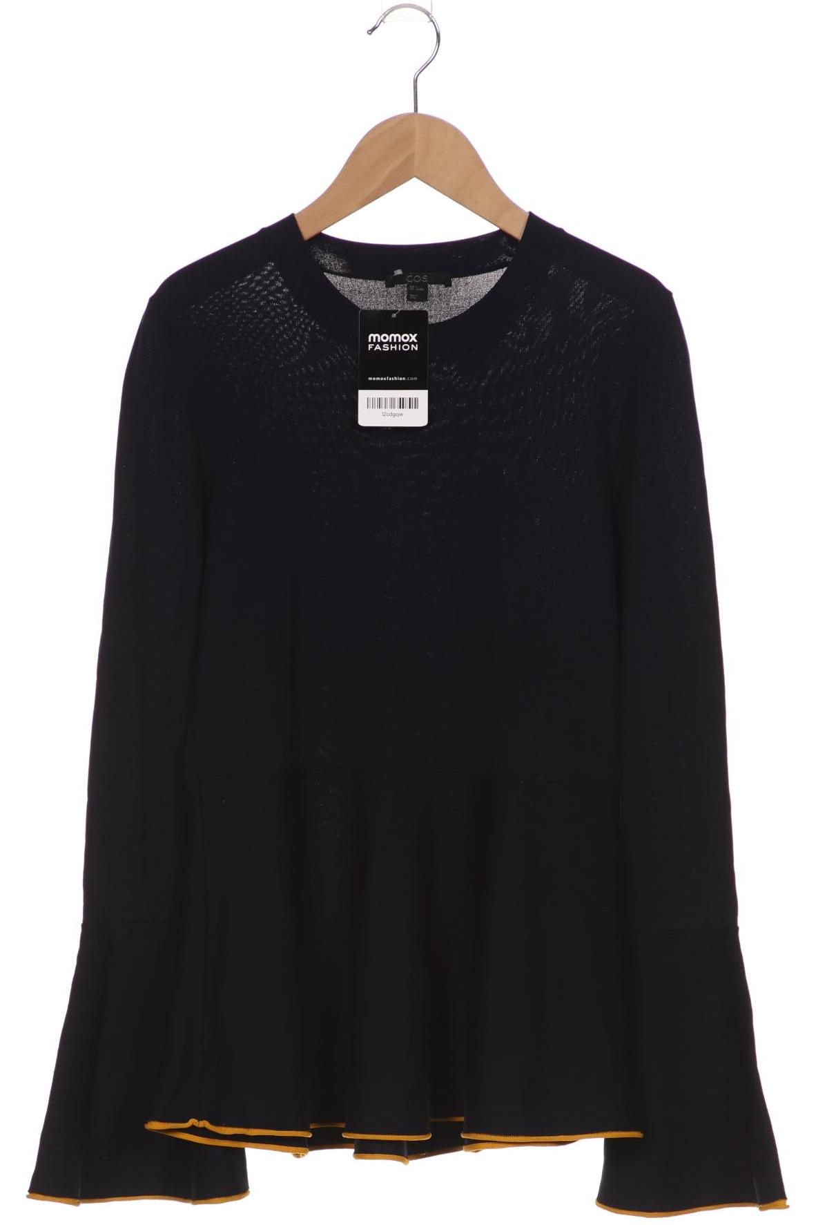 

COS Damen Pullover, marineblau, Gr. 36