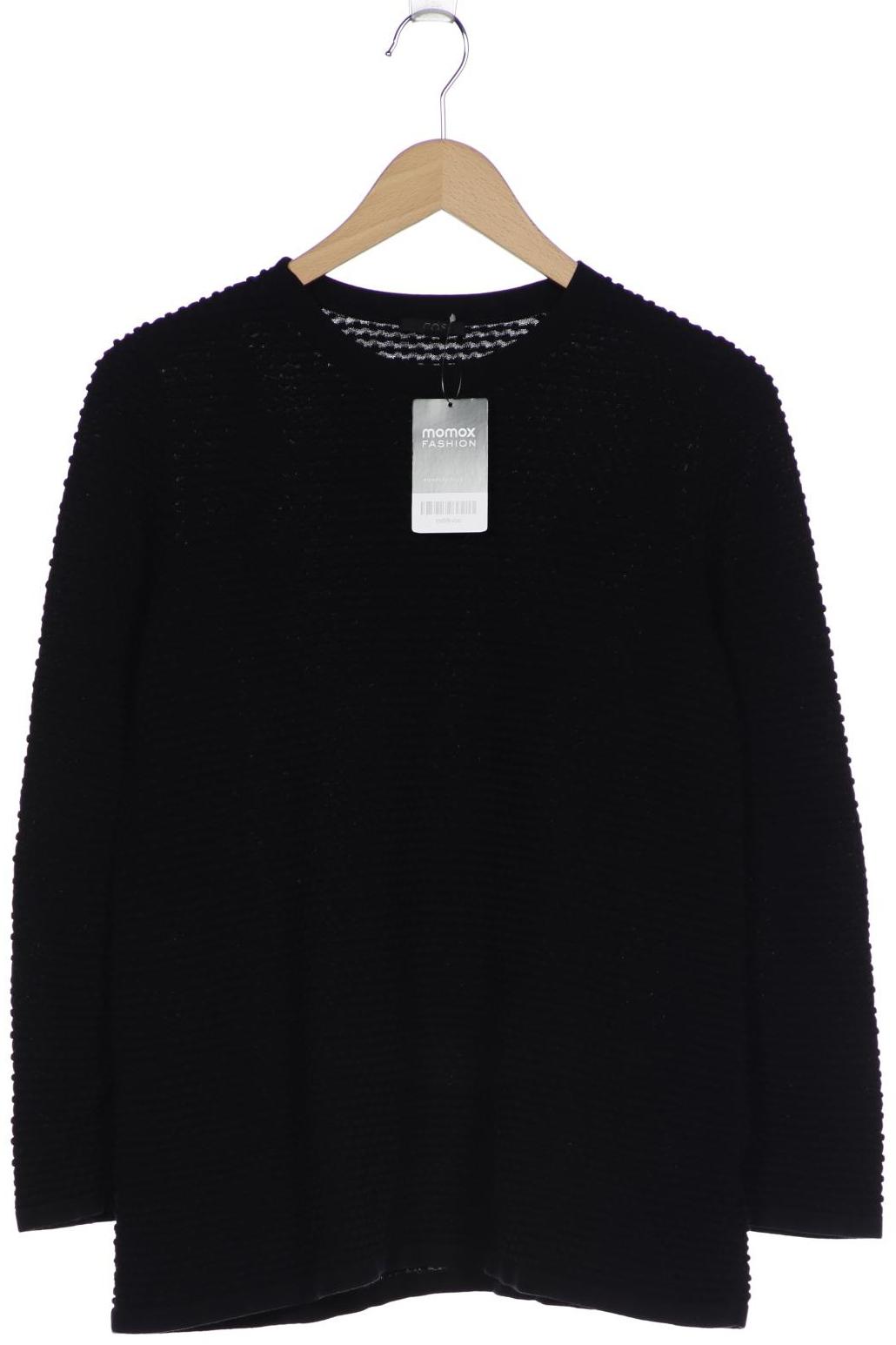 

COS Damen Pullover, schwarz, Gr. 38