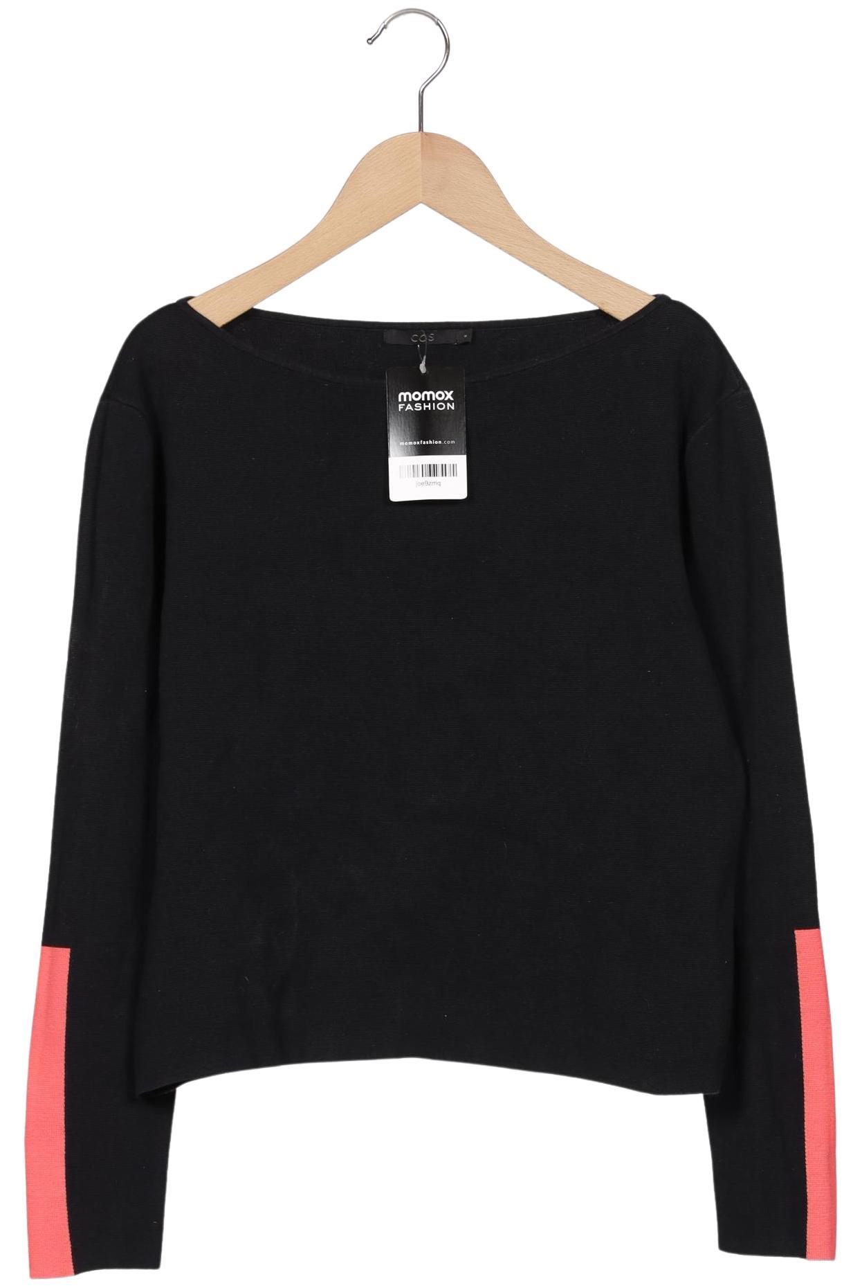 

COS Damen Pullover, schwarz, Gr. 36