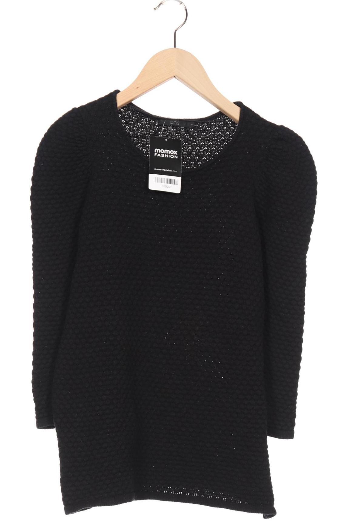 

COS Damen Pullover, schwarz