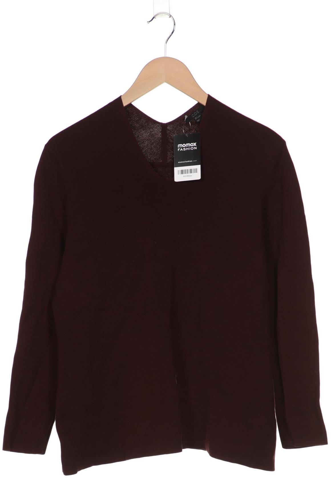 

COS Damen Pullover, bordeaux, Gr. 42