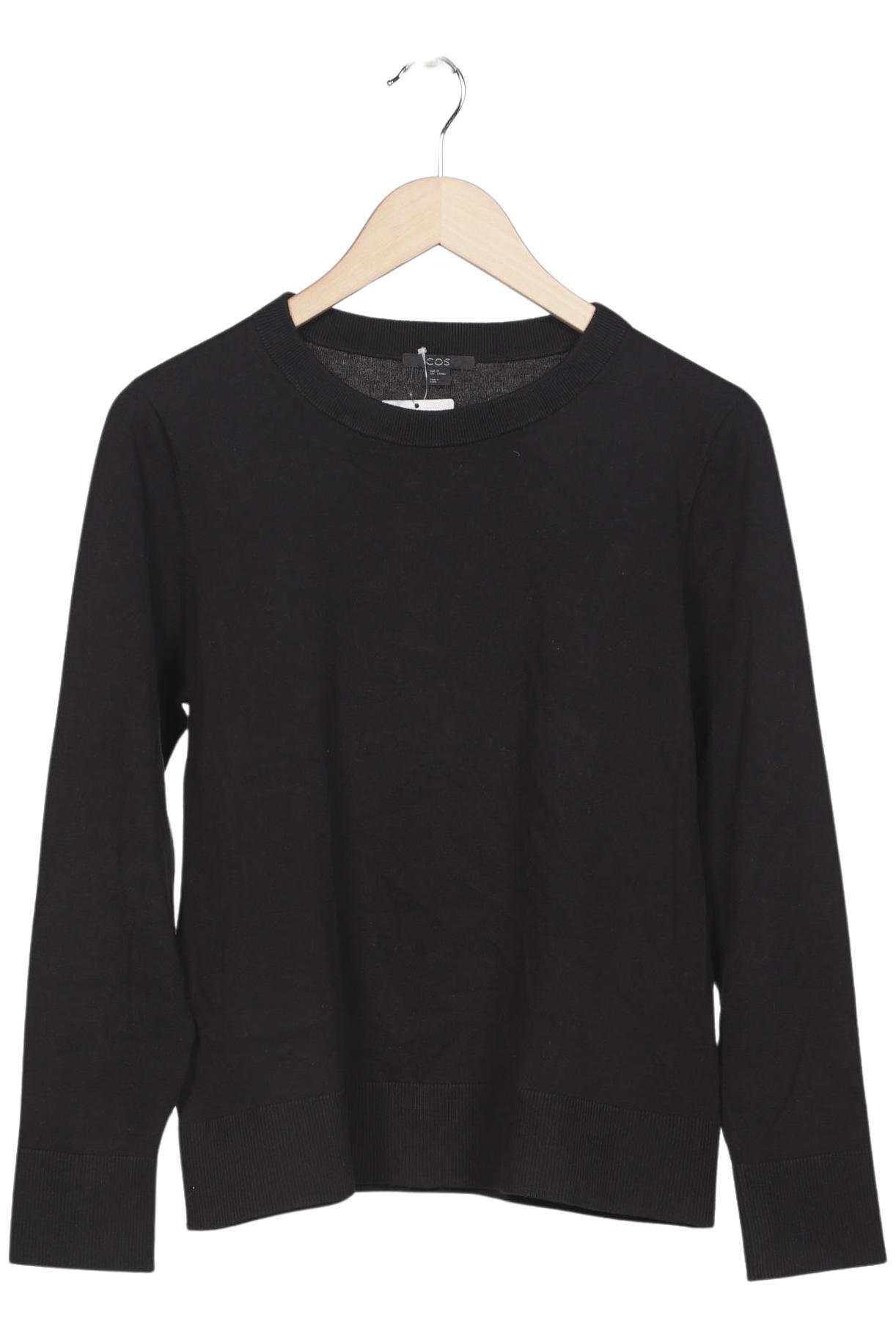 

COS Damen Pullover, schwarz, Gr. 38