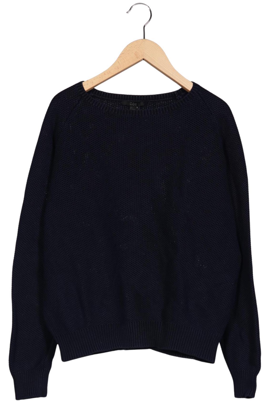 

COS Damen Pullover, marineblau, Gr. 42