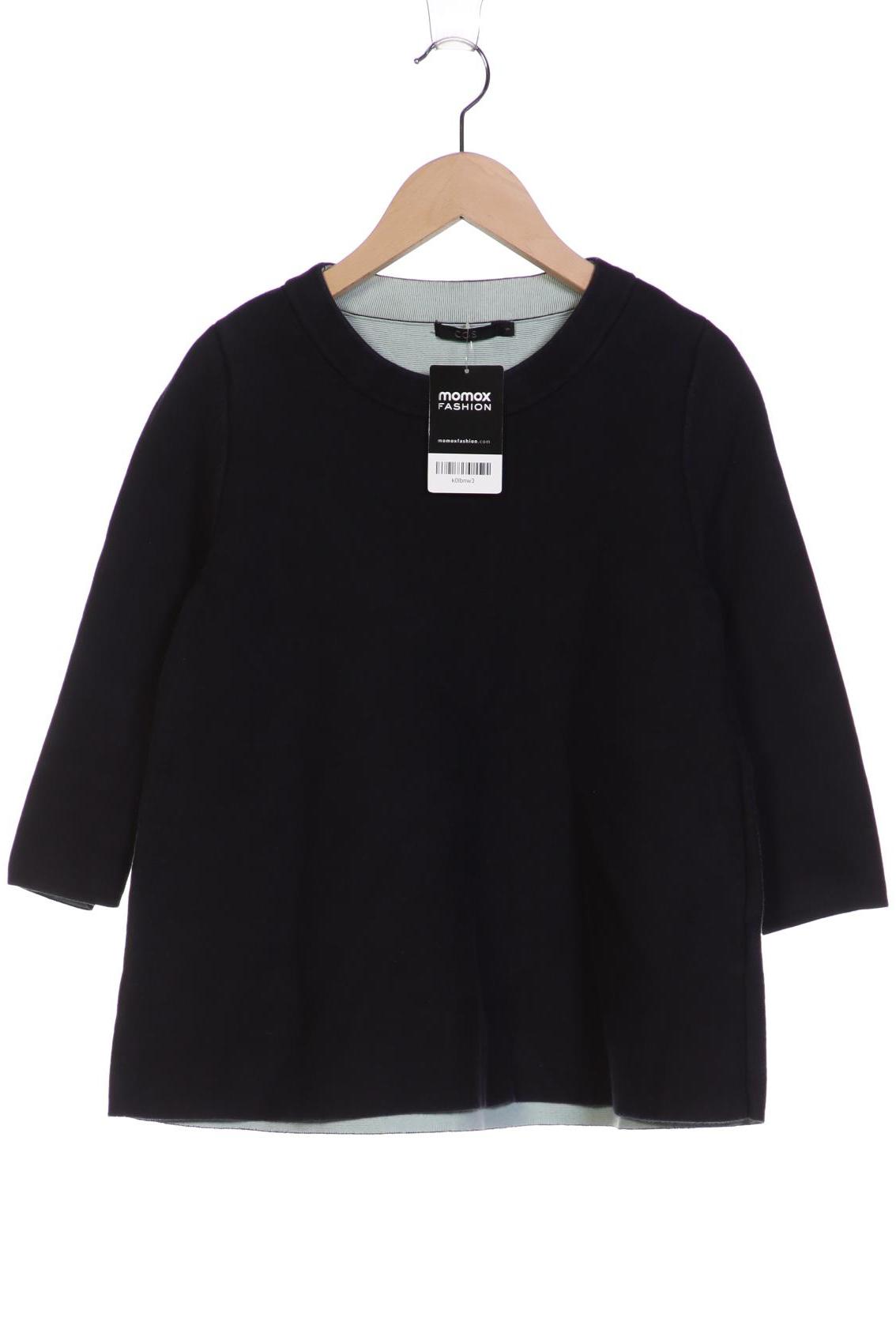 

COS Damen Pullover, schwarz