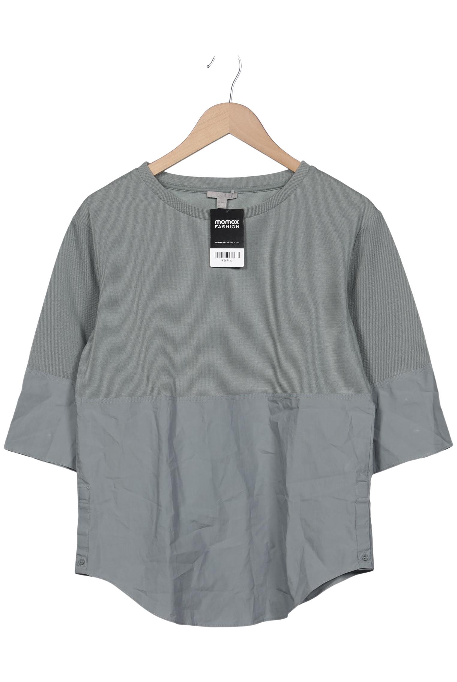 

COS Damen Pullover, grün, Gr. 34