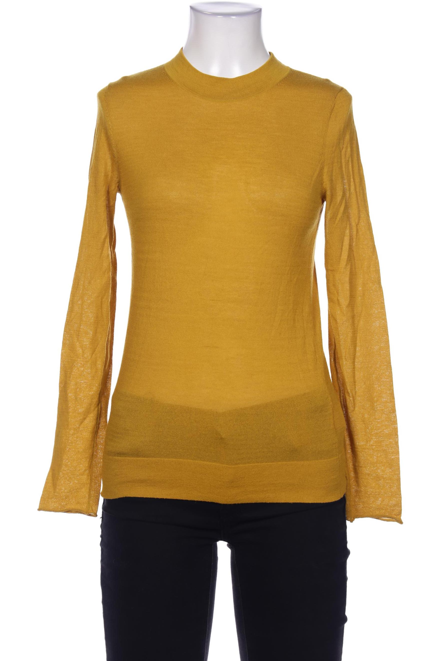 

COS Damen Pullover, gelb, Gr. 36