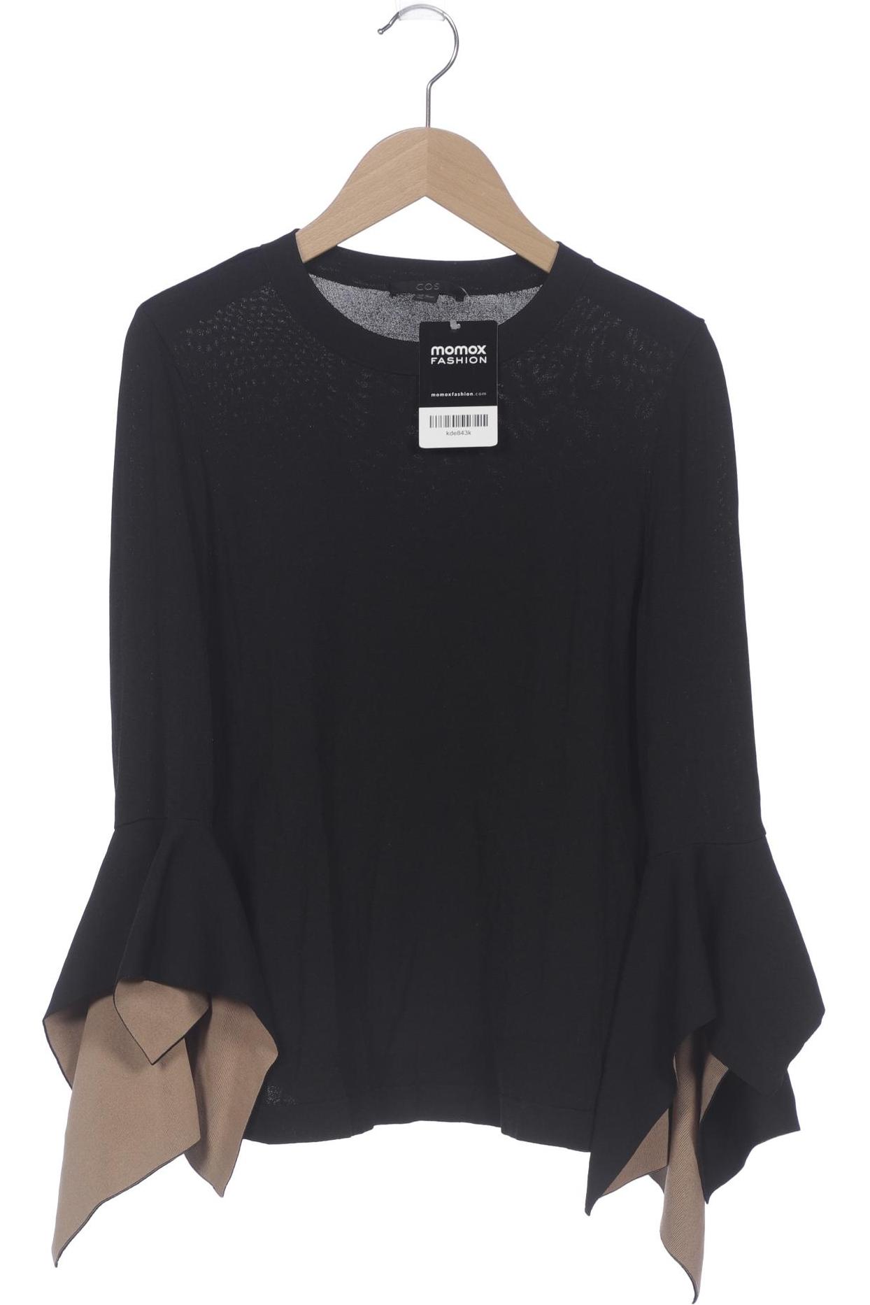 

COS Damen Pullover, schwarz, Gr. 34