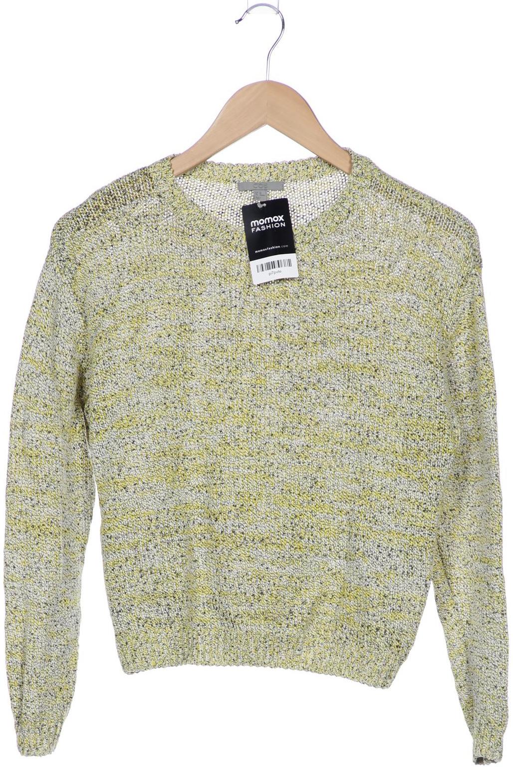

COS Damen Pullover, gelb, Gr. 34