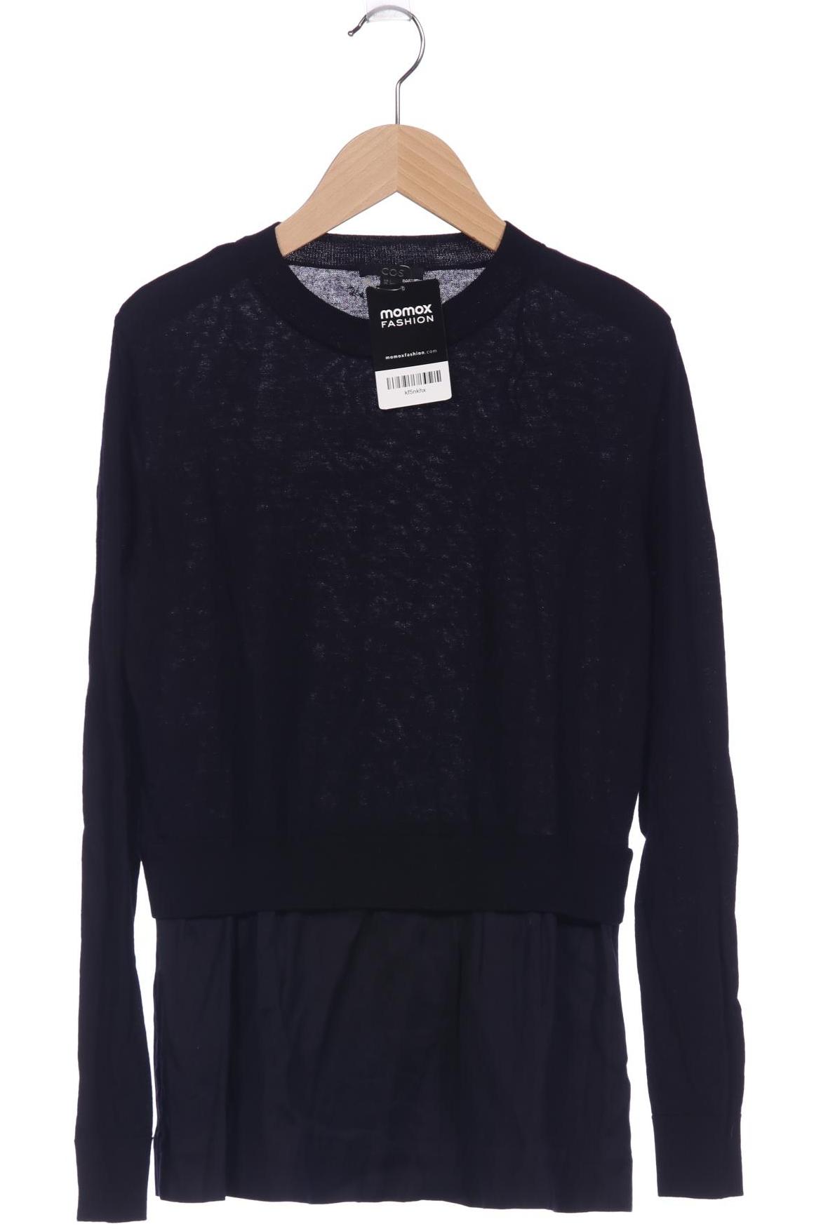 

COS Damen Pullover, marineblau, Gr. 36