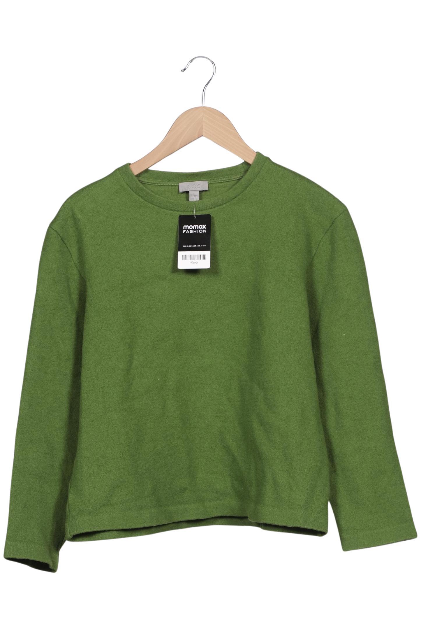 

COS Damen Pullover, grün, Gr. 38