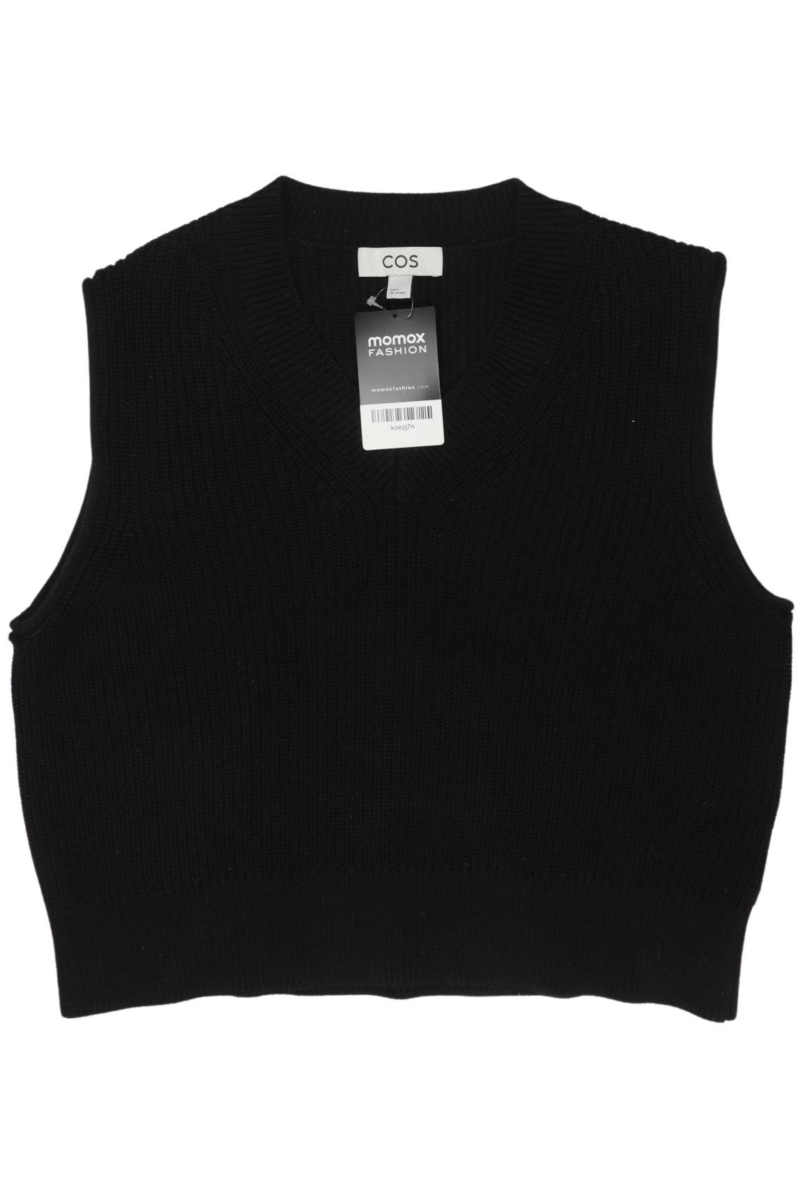 

COS Damen Pullover, schwarz, Gr. 36