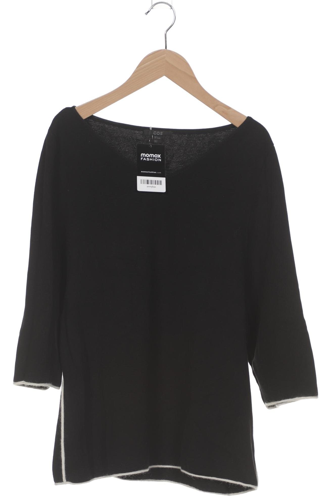 

COS Damen Pullover, schwarz, Gr. 36
