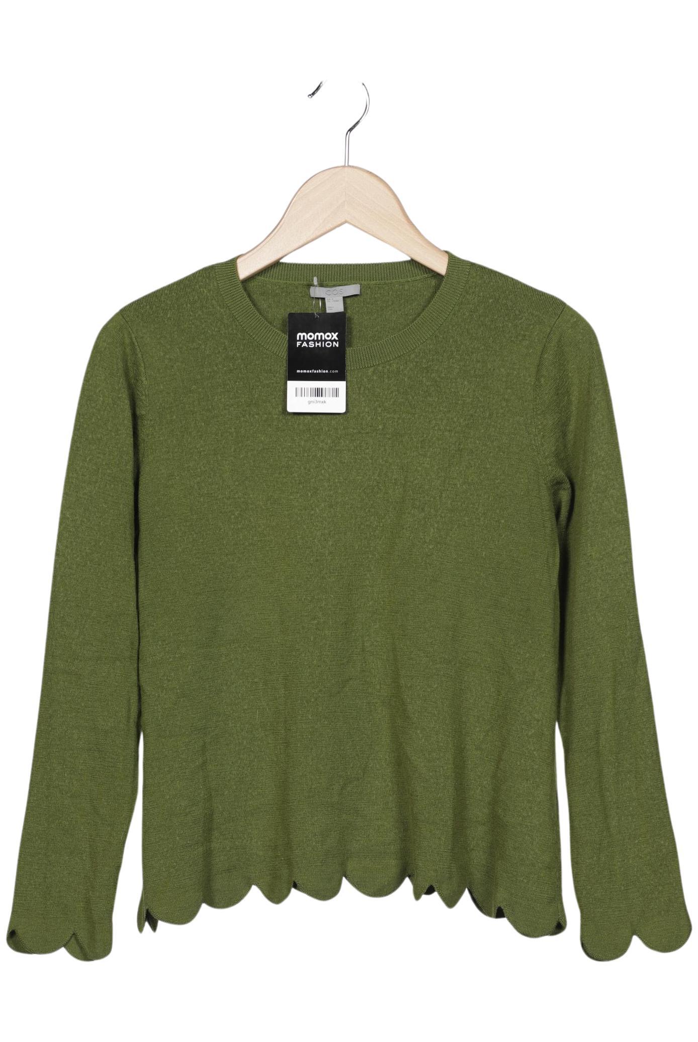 

COS Damen Pullover, grün, Gr. 38