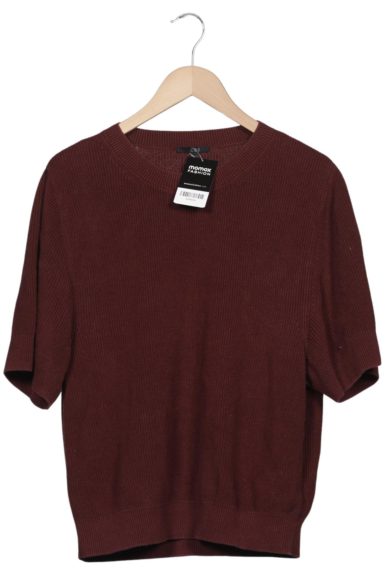 

COS Damen Pullover, bordeaux, Gr. 42