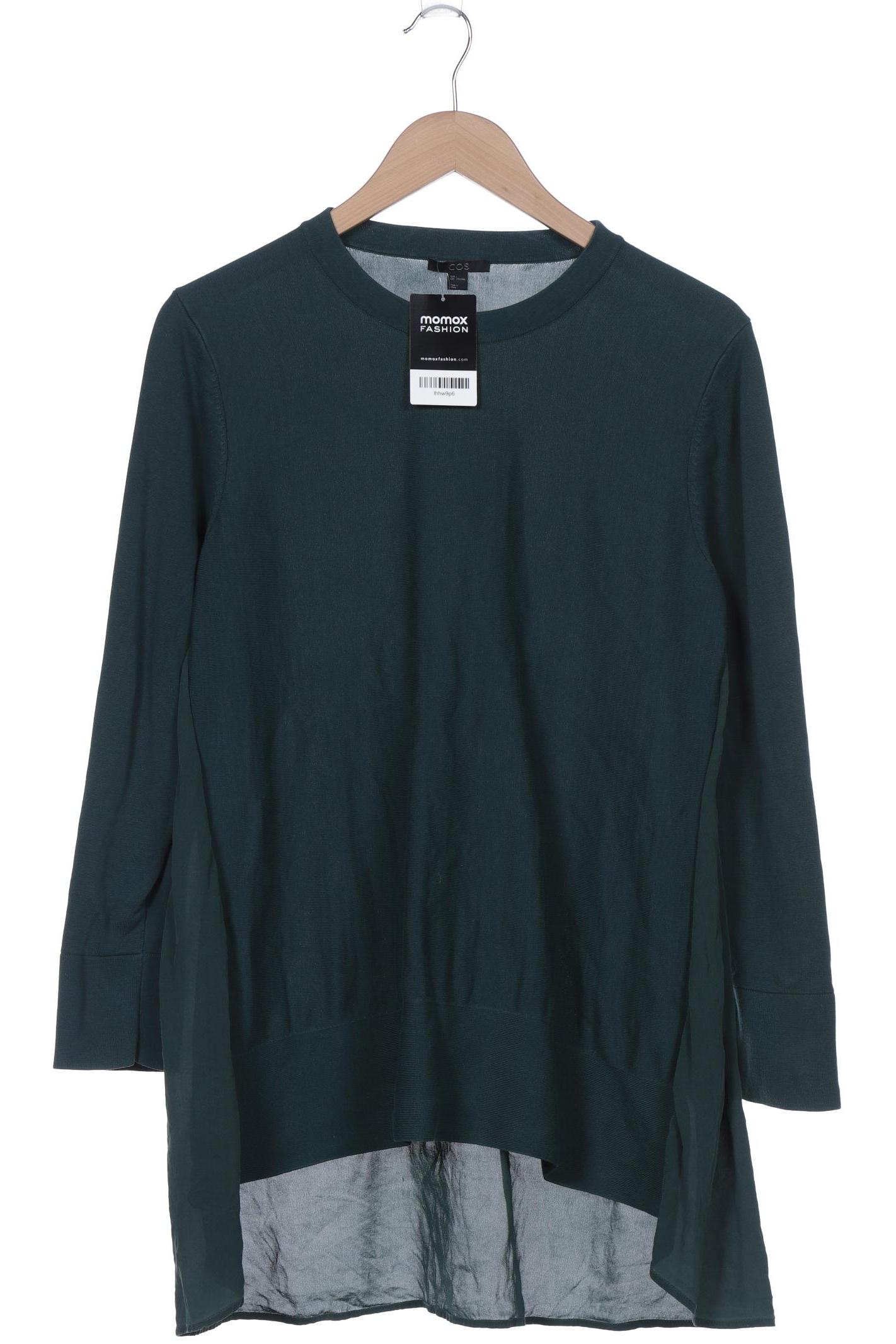 

COS Damen Pullover, grün, Gr. 42