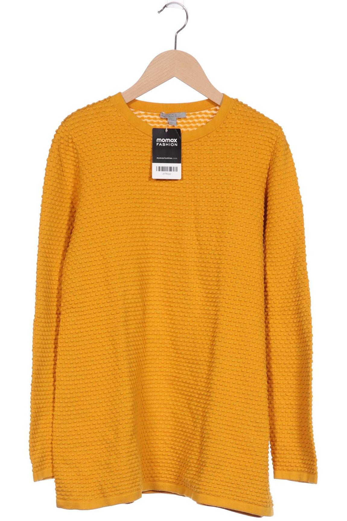 

COS Damen Pullover, gelb, Gr. 36