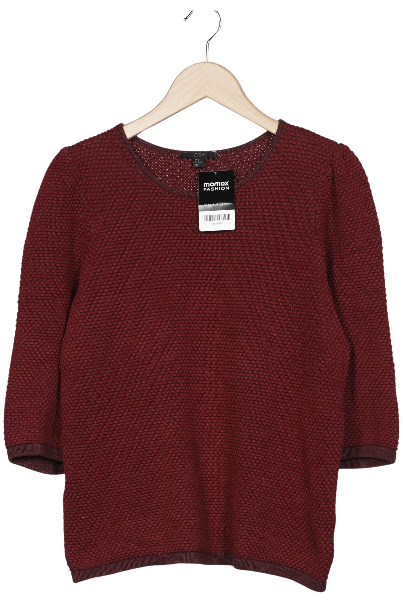 

COS Damen Pullover, bordeaux, Gr. 38