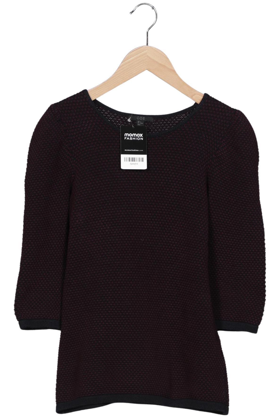 

COS Damen Pullover, bordeaux, Gr. 36