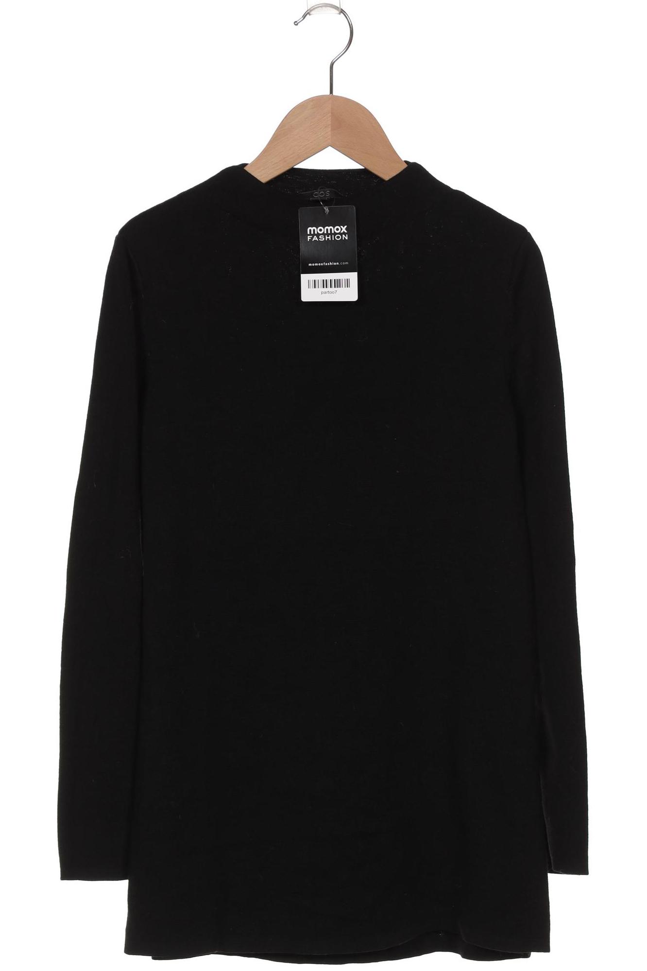 

COS Damen Pullover, schwarz, Gr. 34
