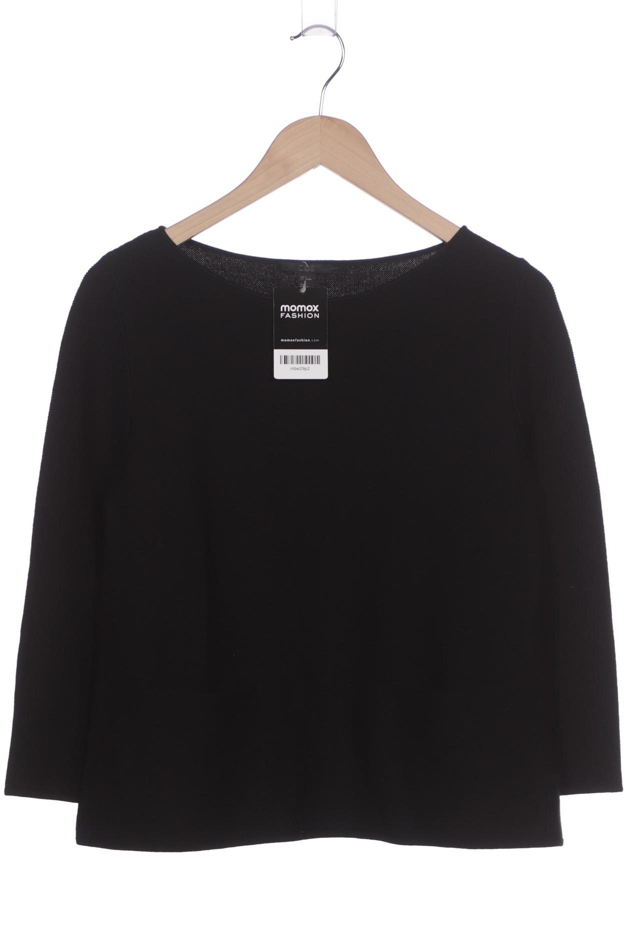 

COS Damen Pullover, schwarz, Gr. 36