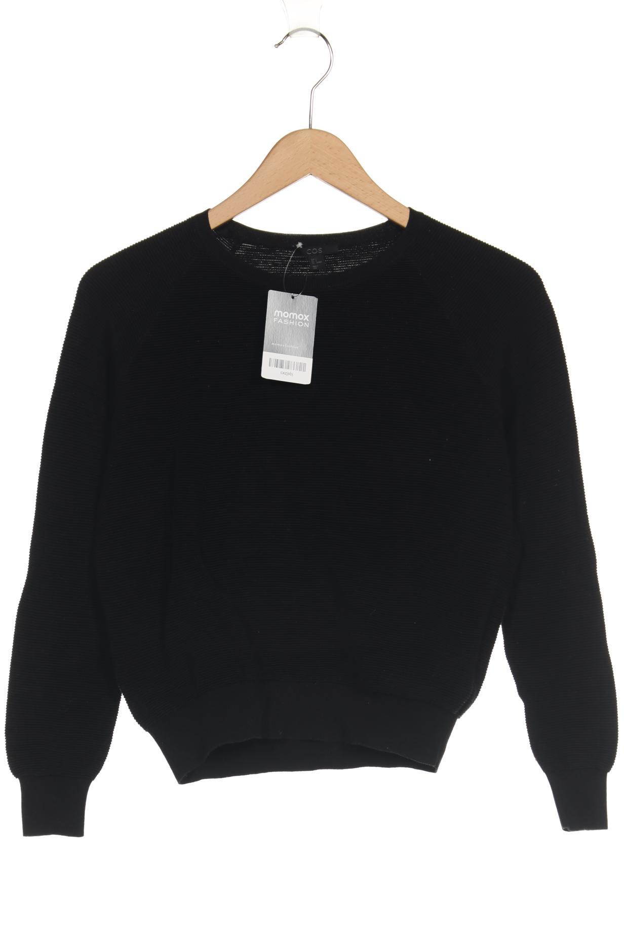 

COS Damen Pullover, schwarz, Gr. 36