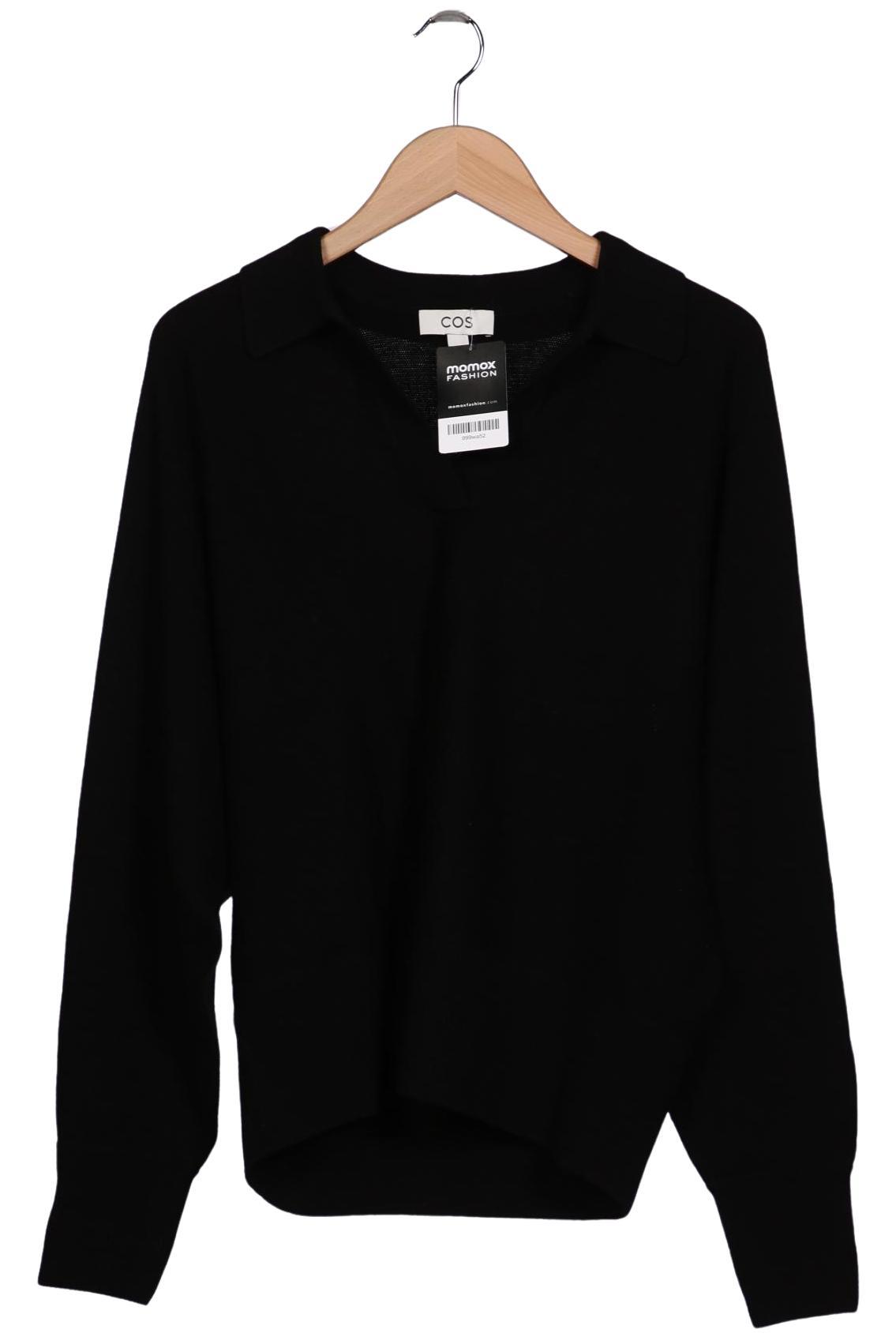 

COS Damen Pullover, schwarz, Gr. 38
