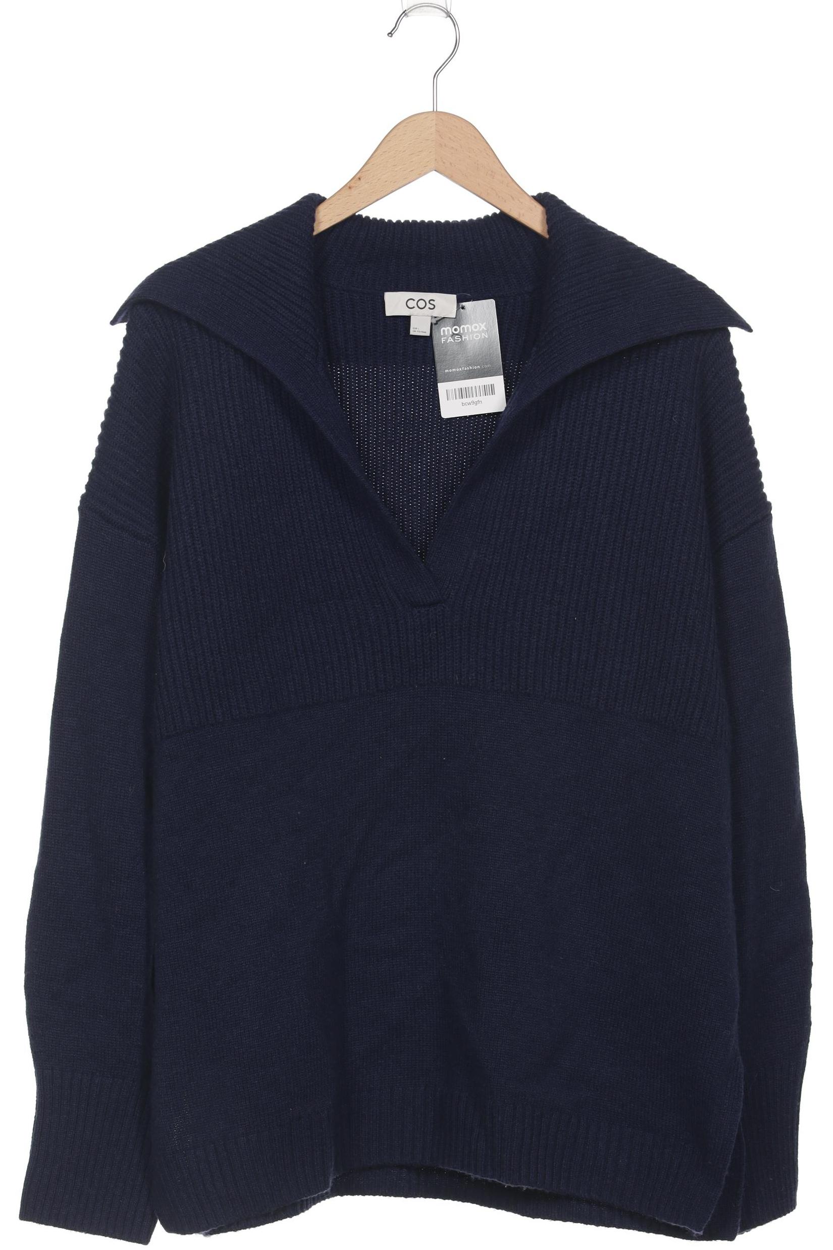 

COS Damen Pullover, marineblau, Gr. 42