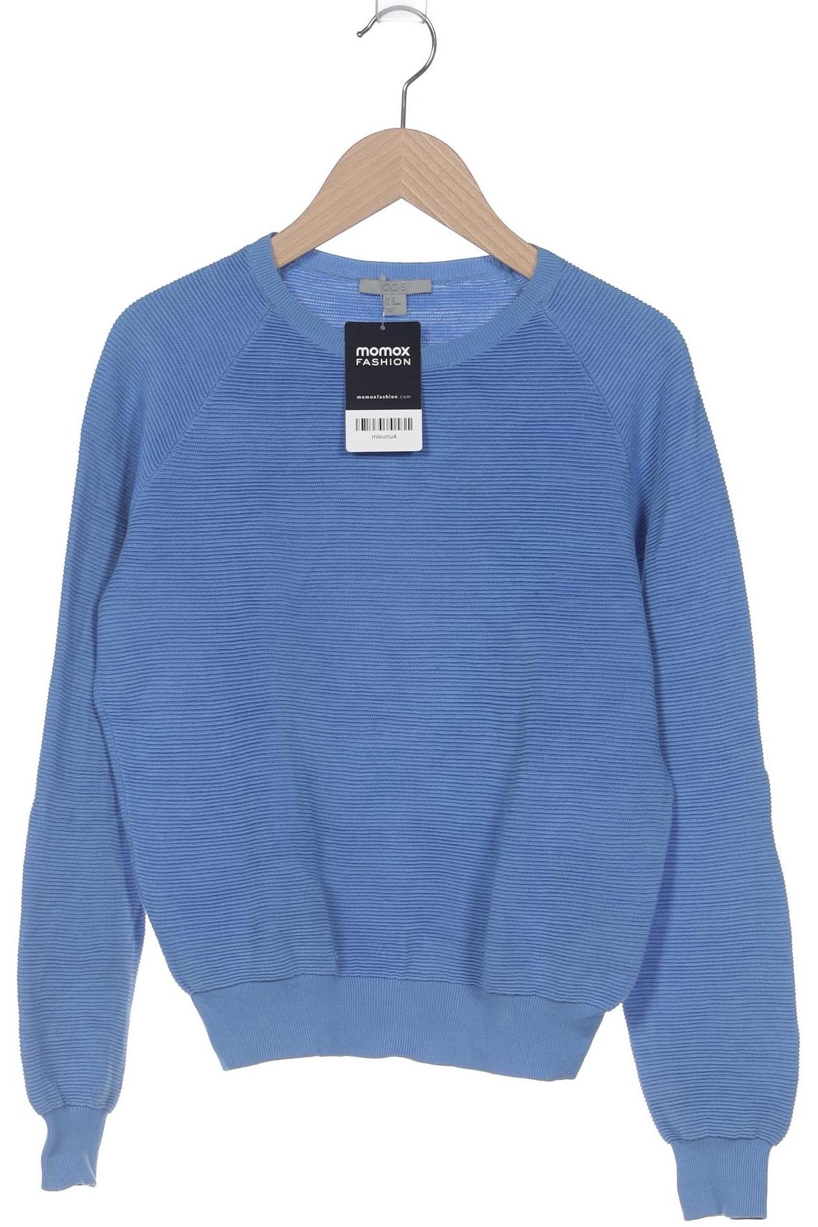 

COS Damen Pullover, blau, Gr. 34