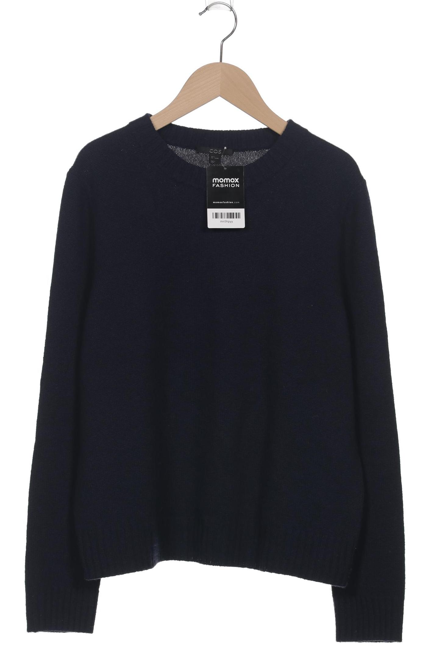 

COS Damen Pullover, marineblau, Gr. 36