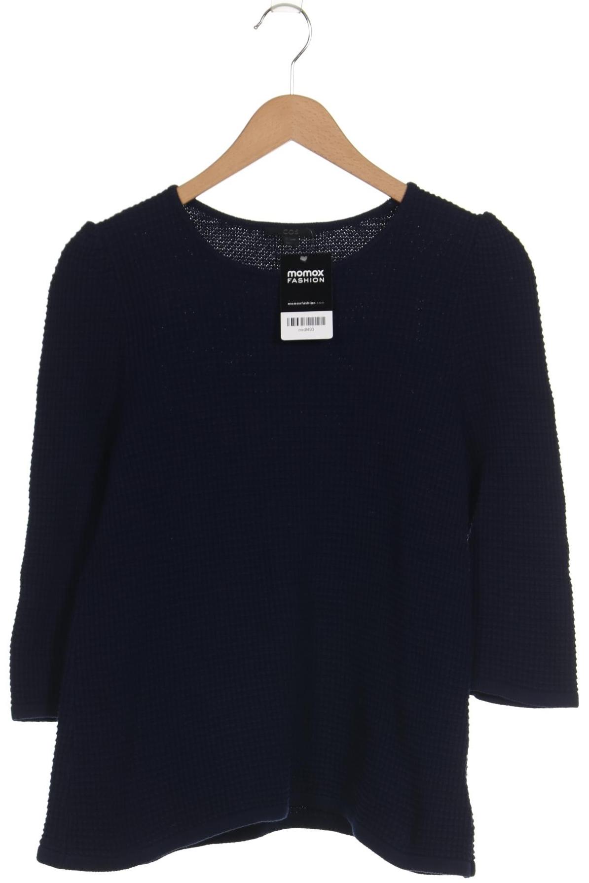 

COS Damen Pullover, marineblau, Gr. 36
