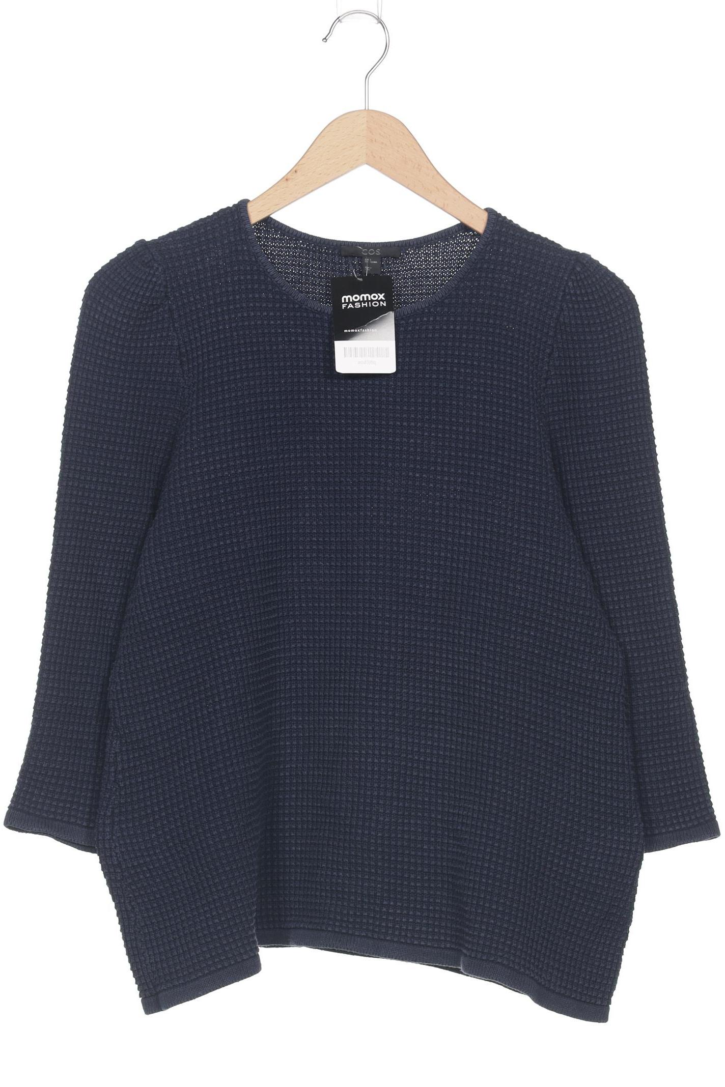 

COS Damen Pullover, marineblau, Gr. 36