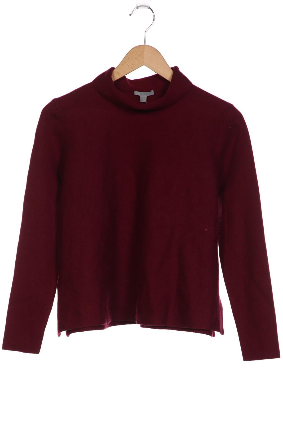 

COS Damen Pullover, bordeaux, Gr. 38