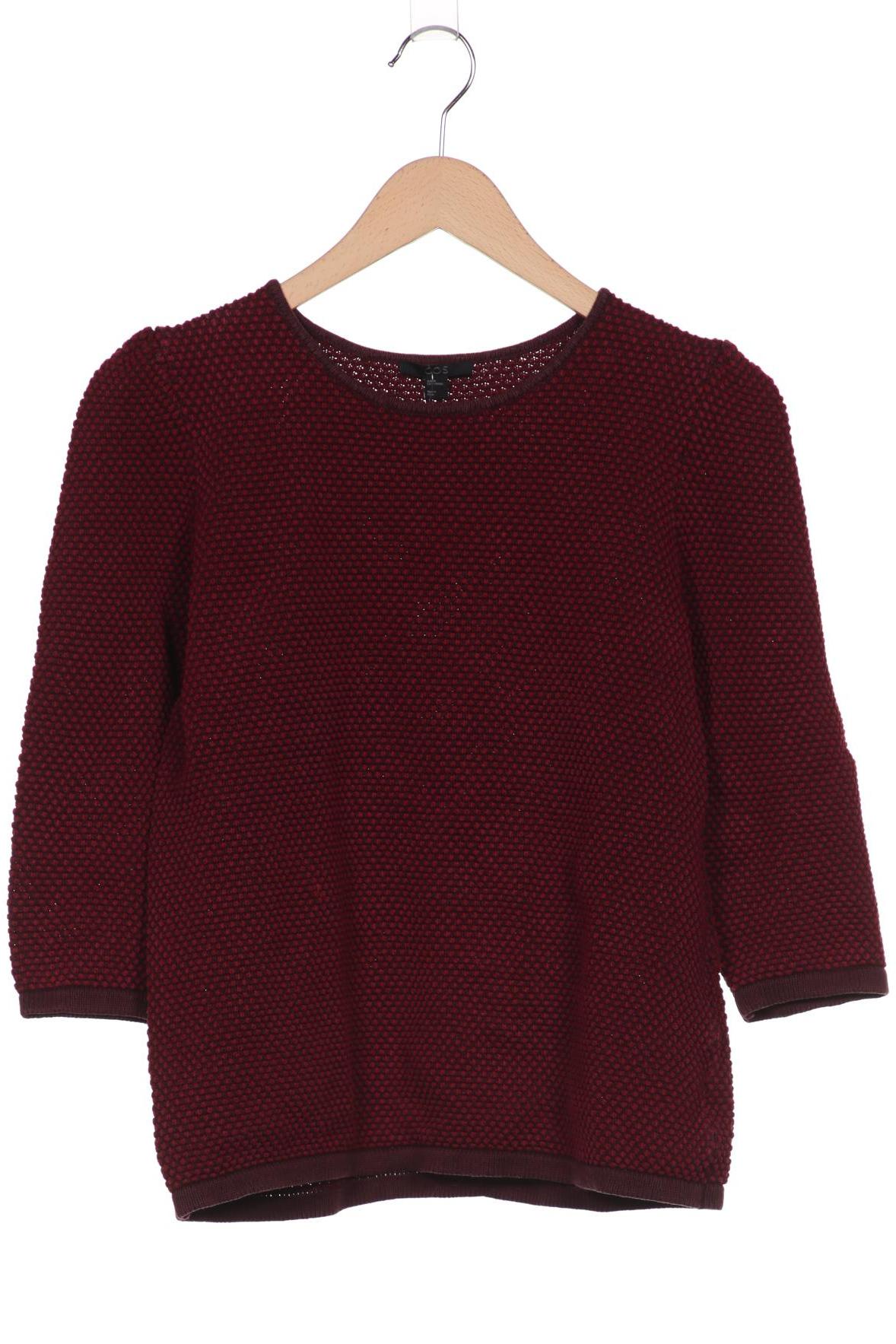 

COS Damen Pullover, bordeaux, Gr. 38
