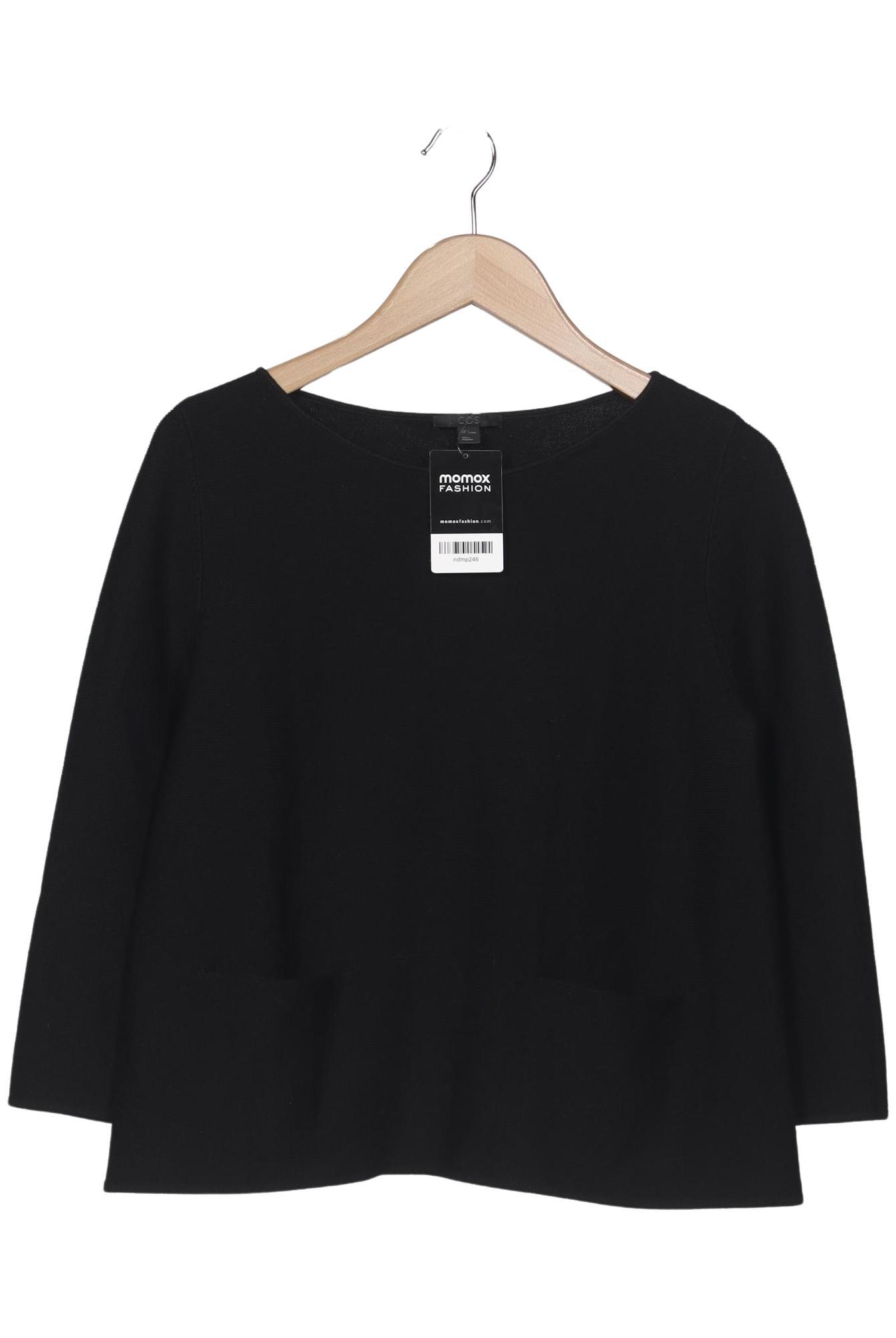

COS Damen Pullover, schwarz, Gr. 36