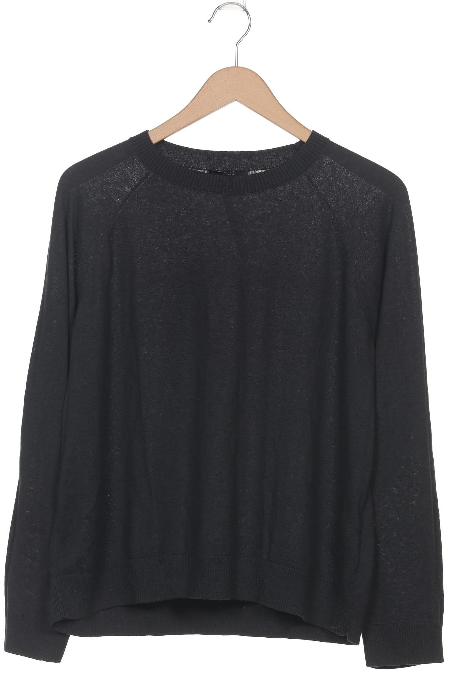 

COS Damen Pullover, schwarz, Gr. 38