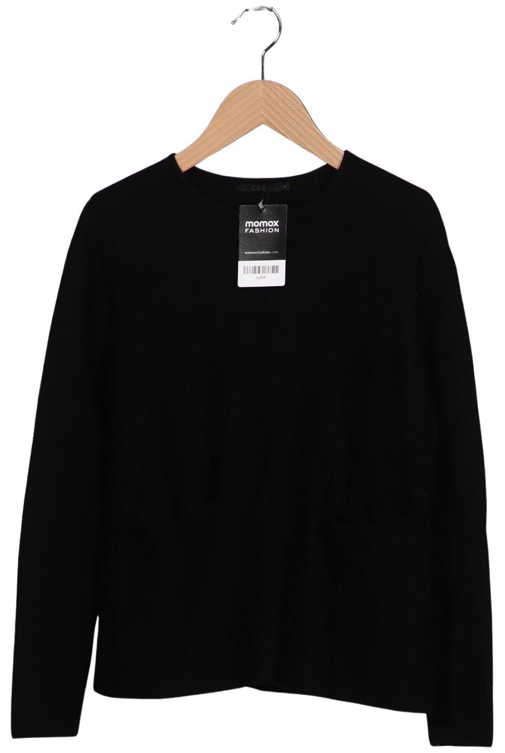 

COS Damen Pullover, schwarz, Gr. 36