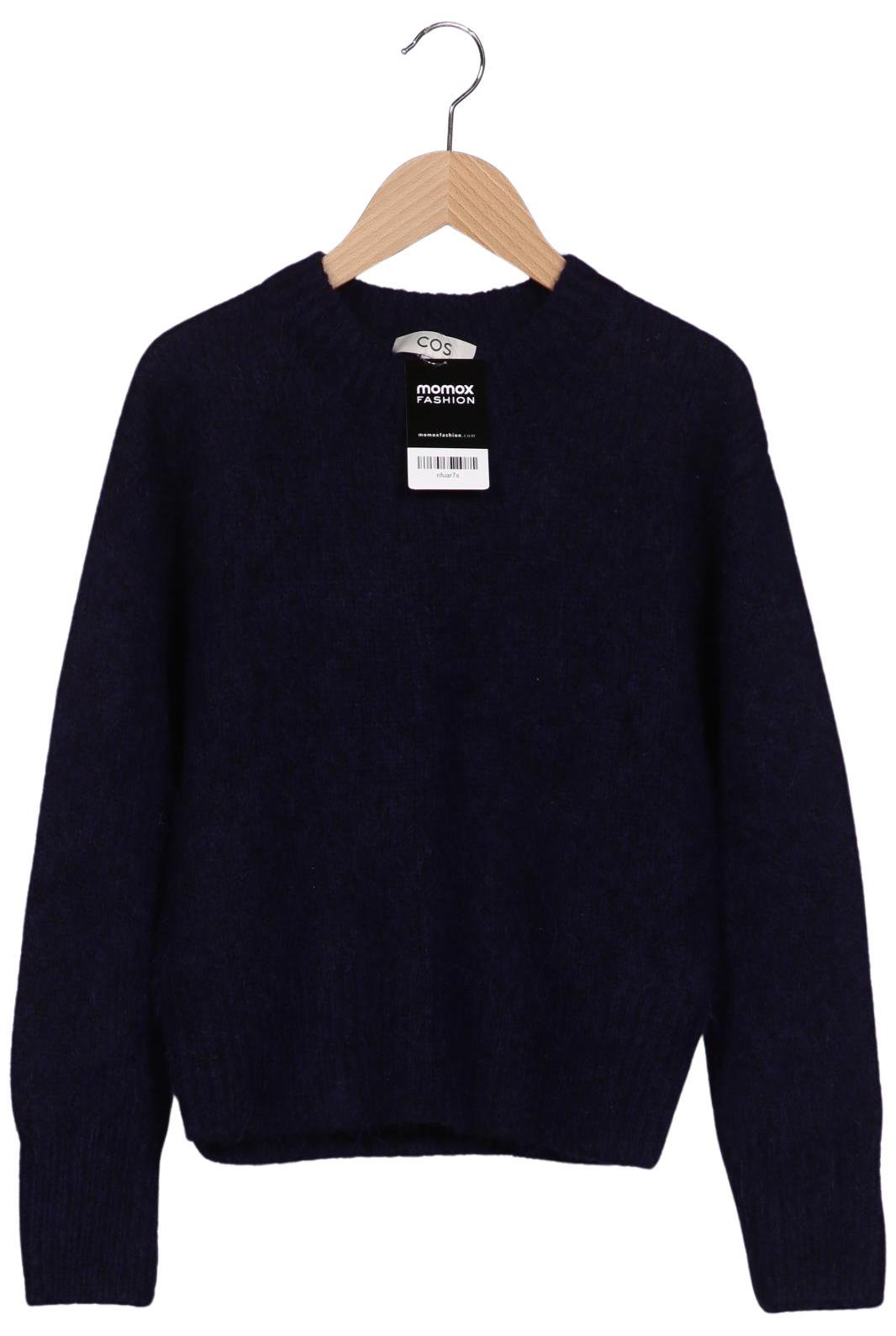 

COS Damen Pullover, marineblau, Gr. 34