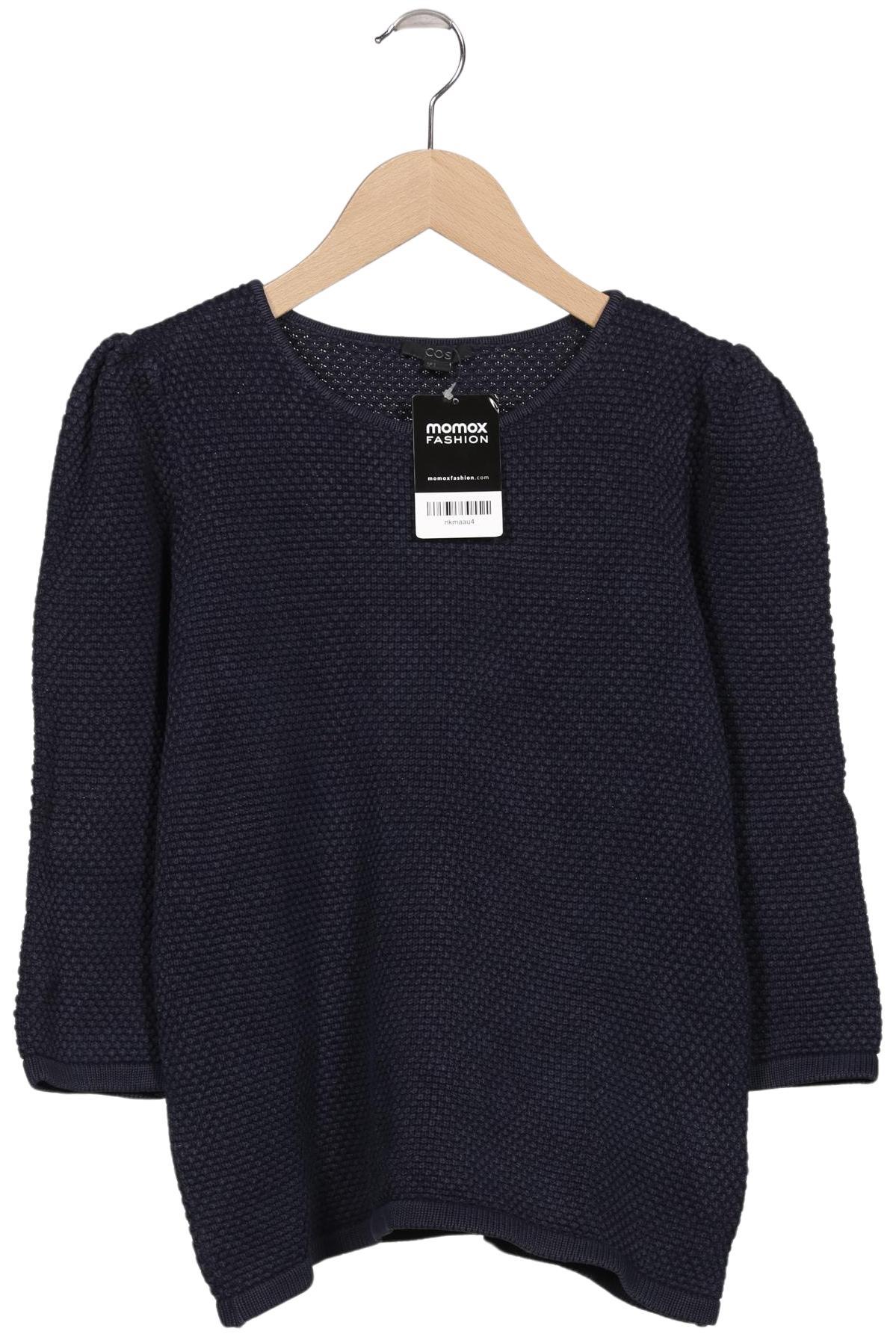

COS Damen Pullover, marineblau, Gr. 36