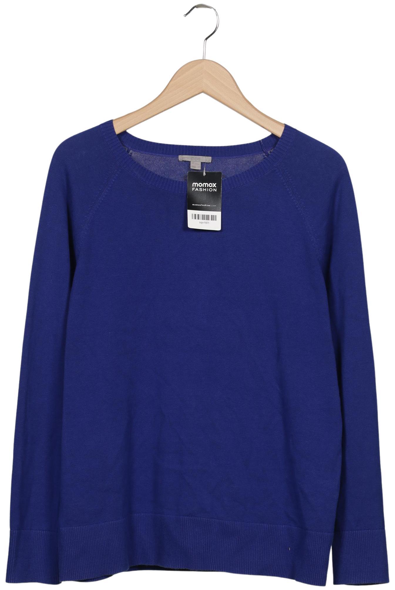 

COS Damen Pullover, marineblau, Gr. 42