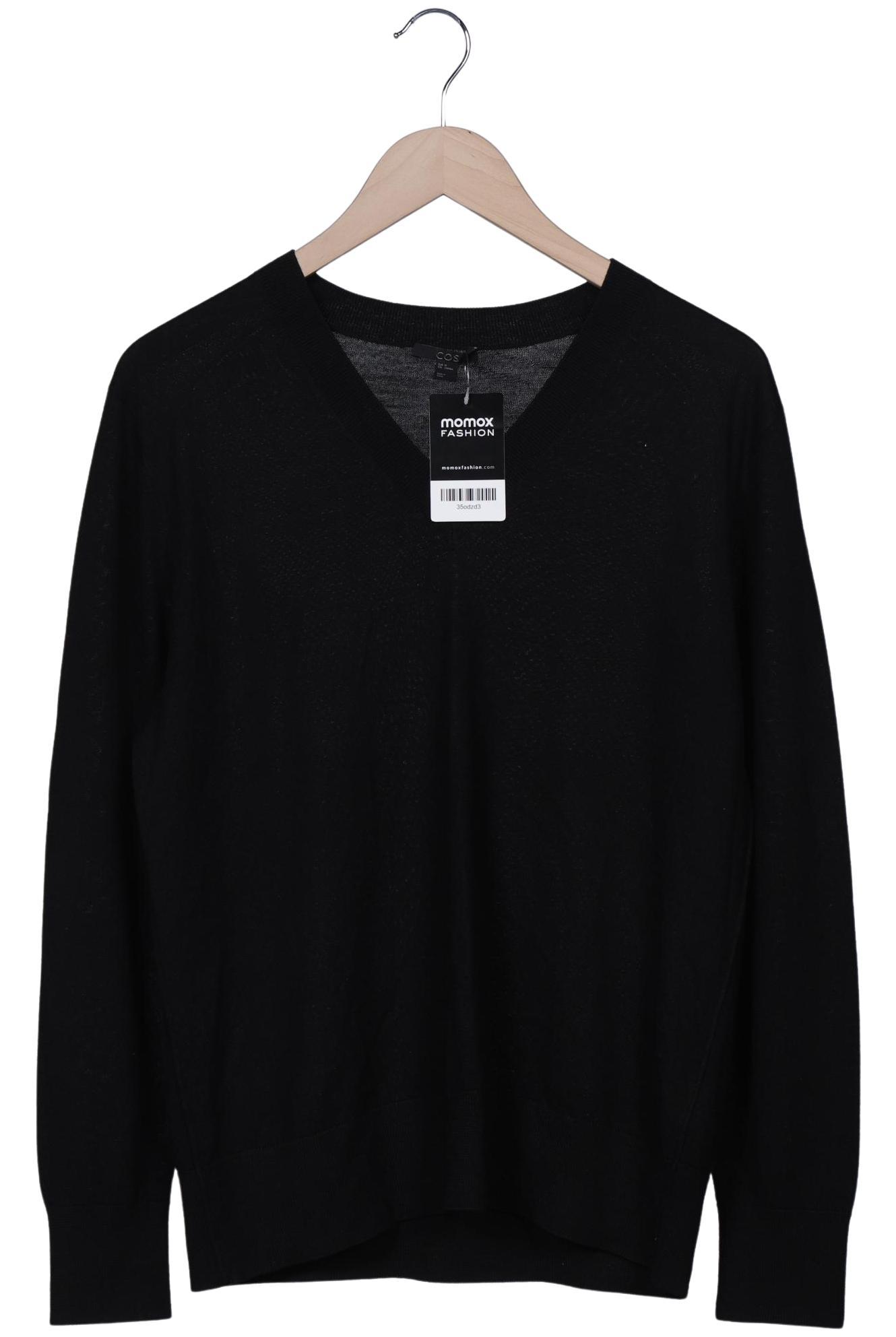 

COS Damen Pullover, schwarz, Gr. 38