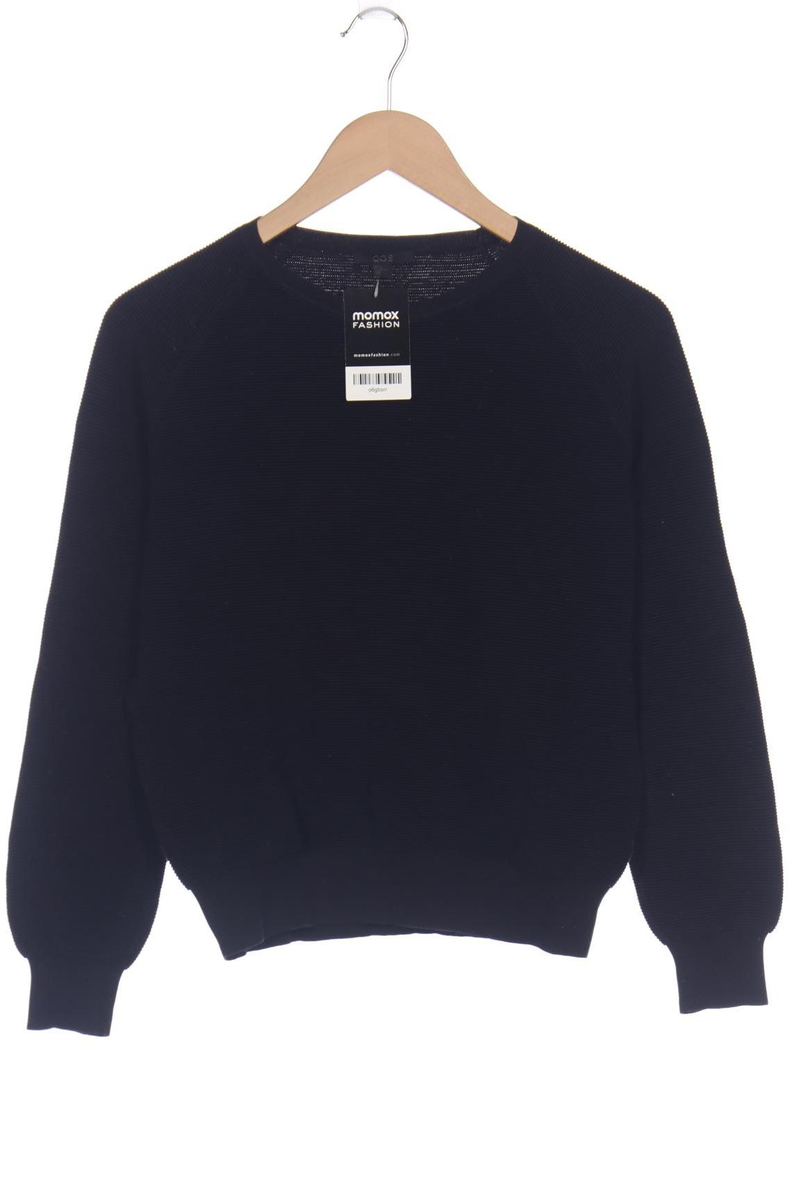 

COS Damen Pullover, schwarz, Gr. 38