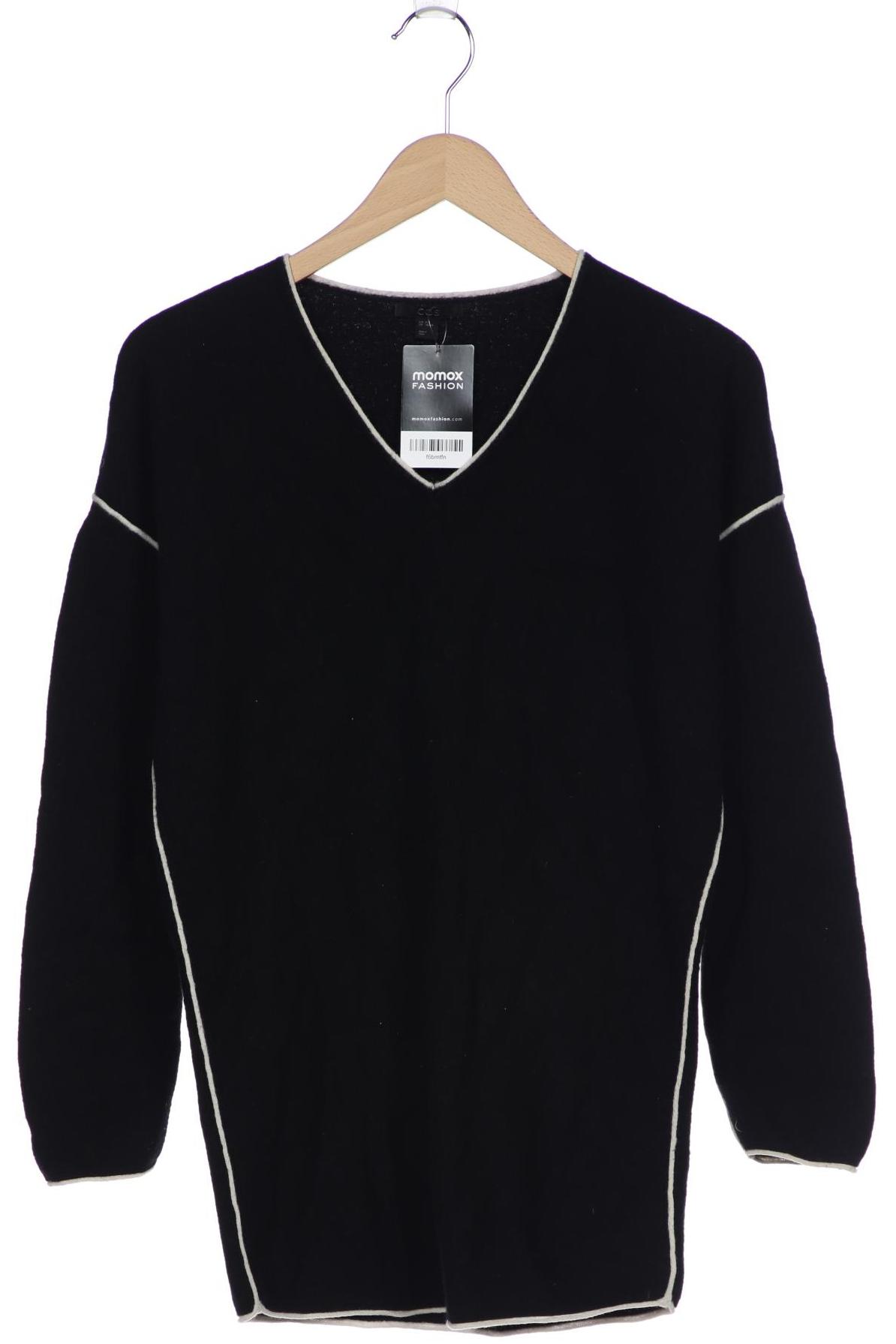 

COS Damen Pullover, schwarz