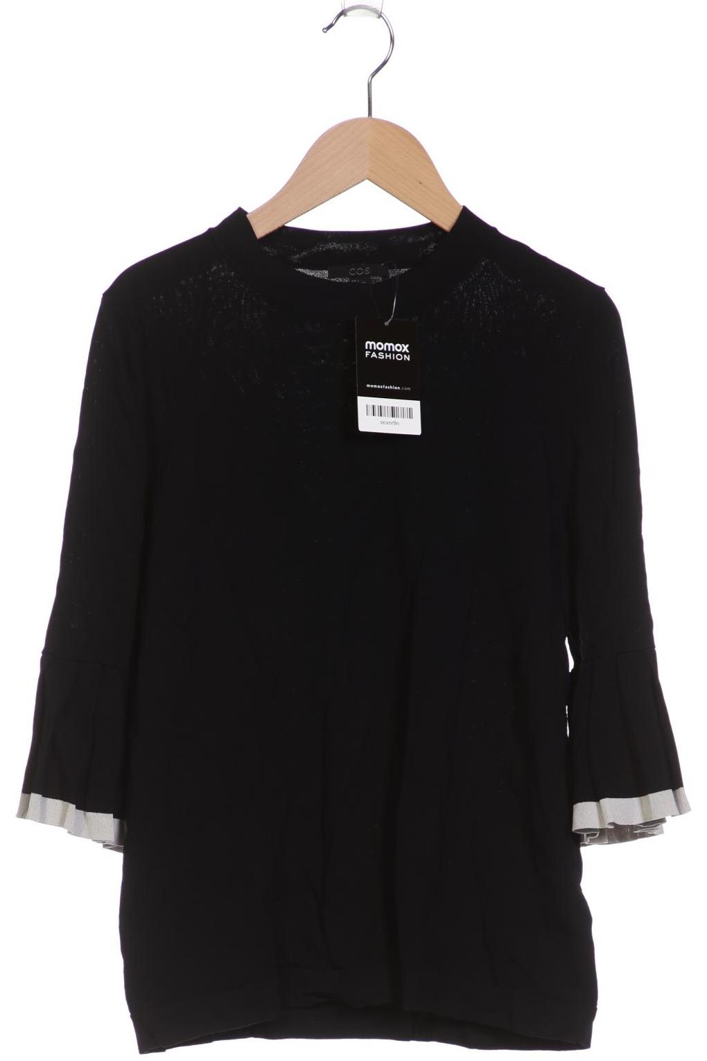 

COS Damen Pullover, schwarz, Gr. 36