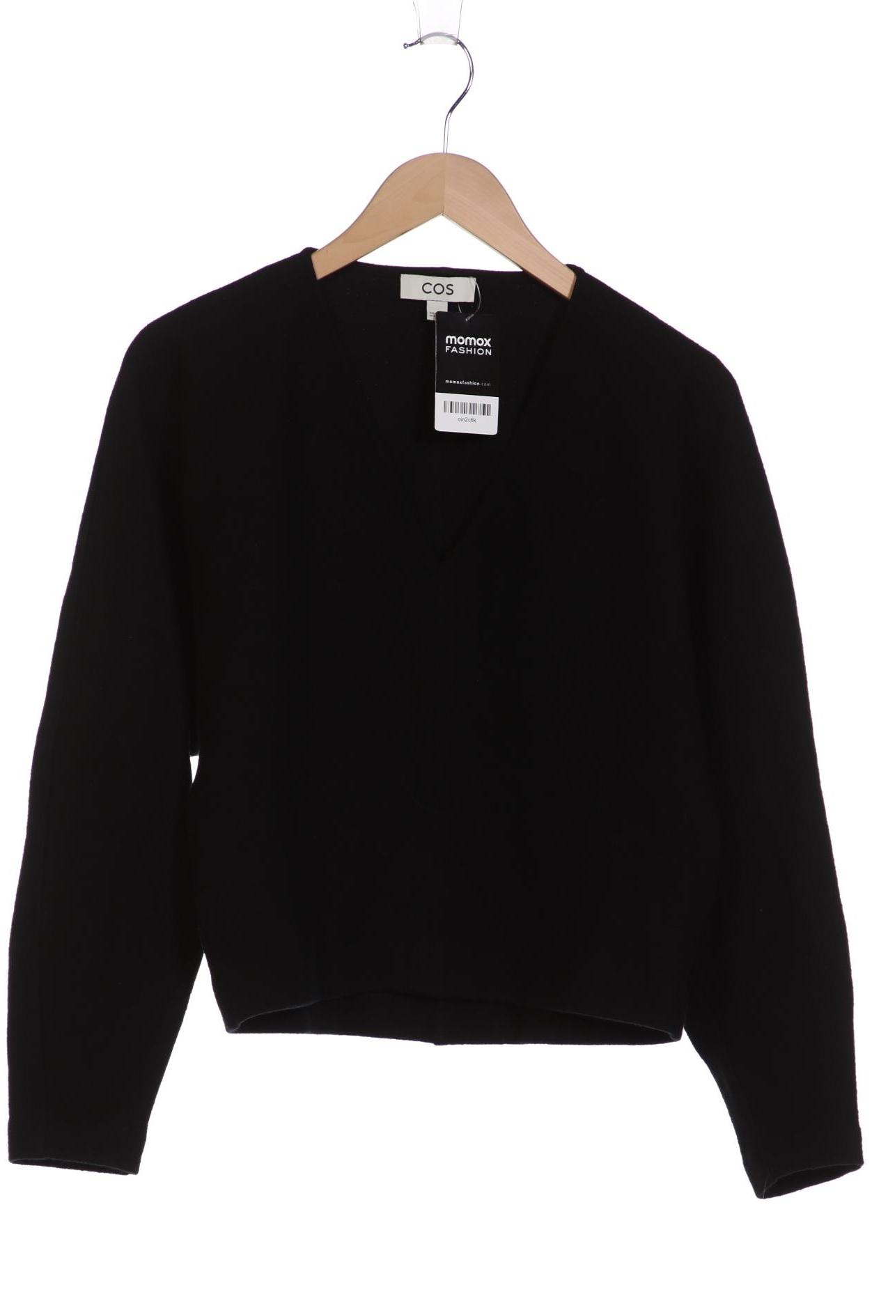 

COS Damen Pullover, schwarz, Gr. 36