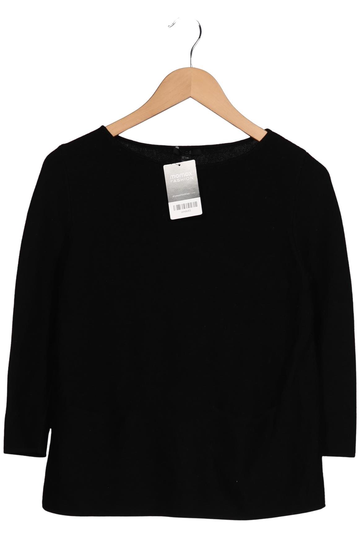 

COS Damen Pullover, schwarz, Gr. 36