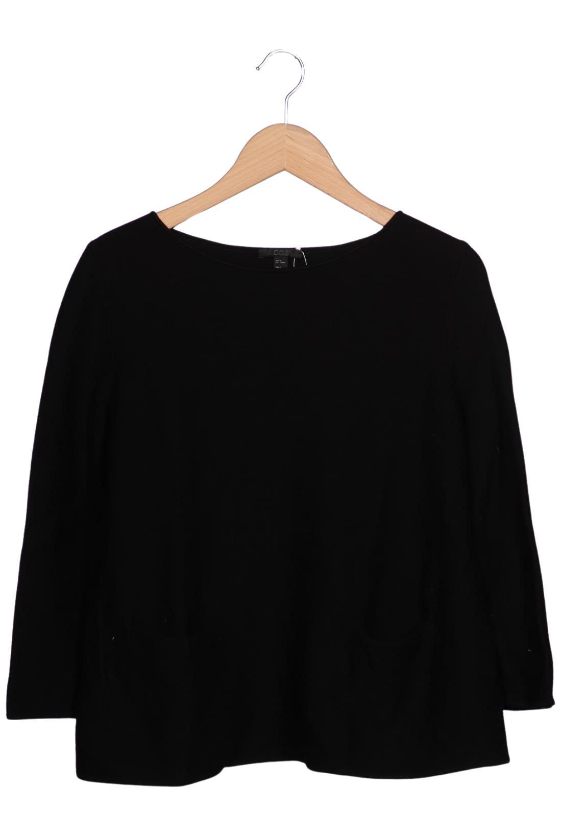 

COS Damen Pullover, schwarz, Gr. 38