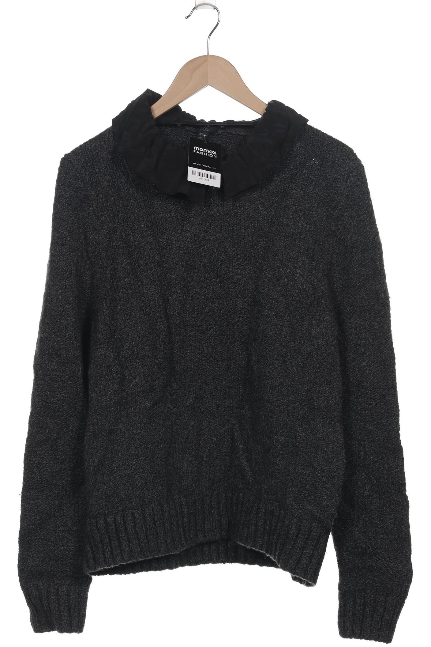 

COS Damen Pullover, schwarz, Gr. 42