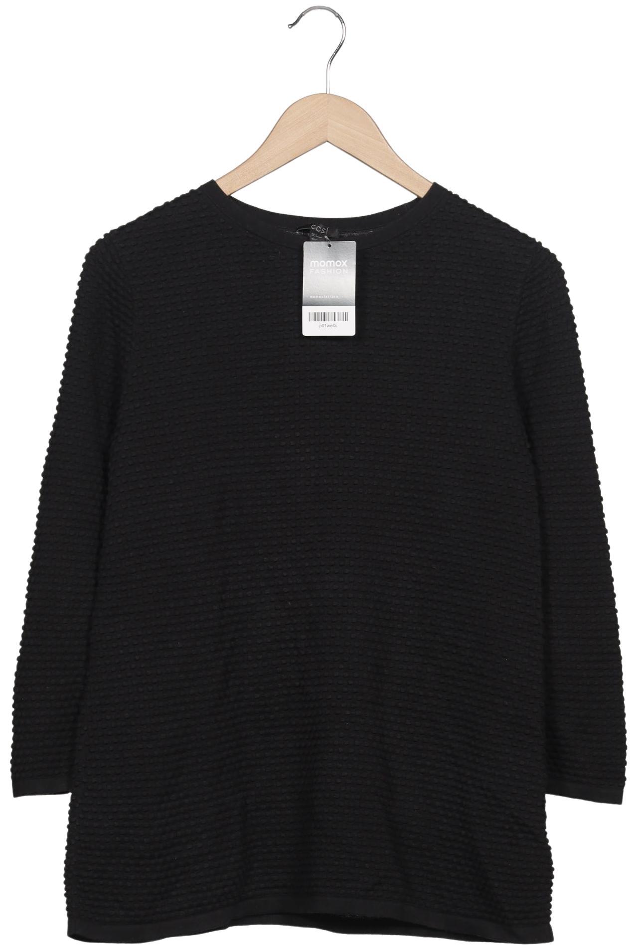 

COS Damen Pullover, schwarz, Gr. 36