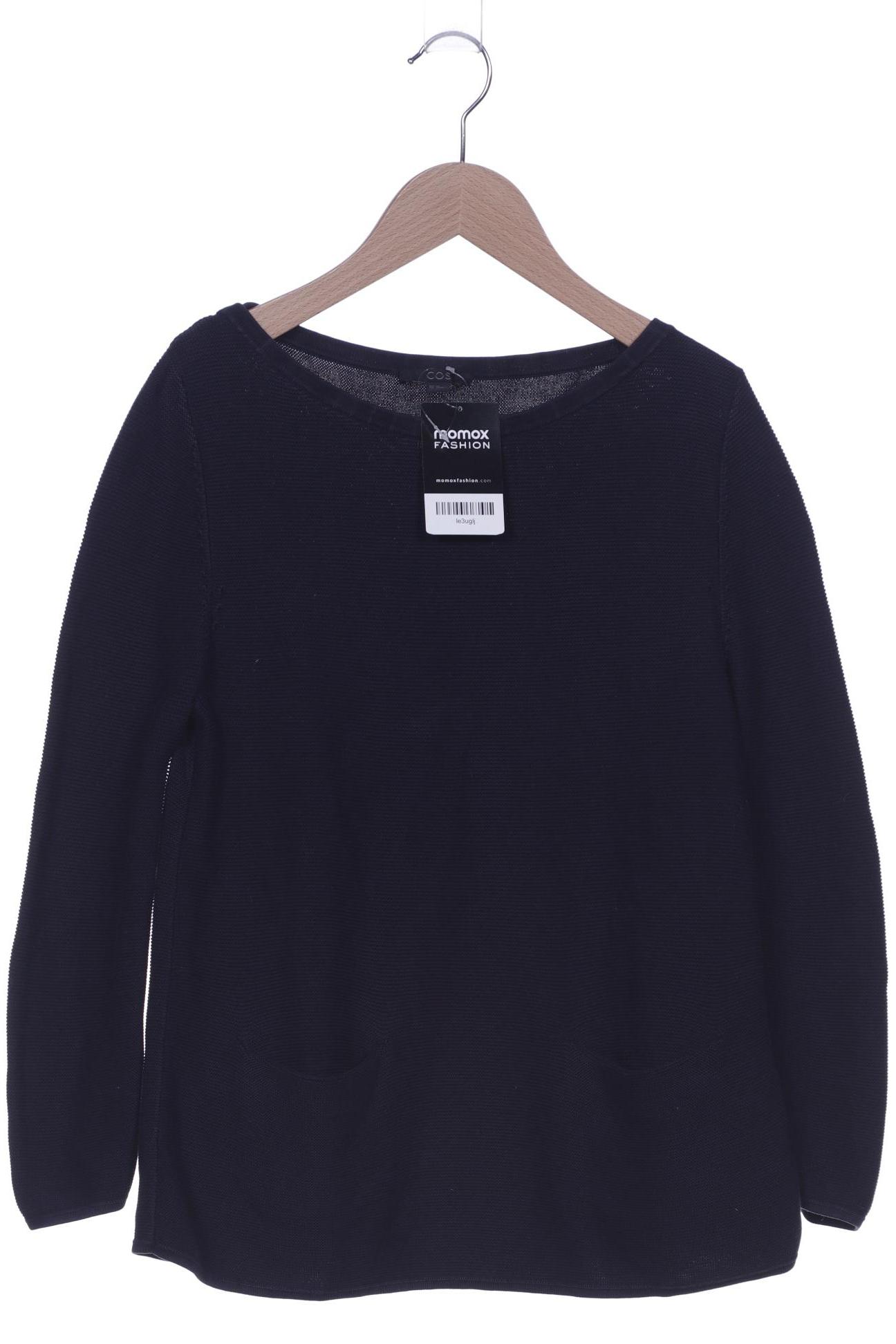

COS Damen Pullover, marineblau, Gr. 34