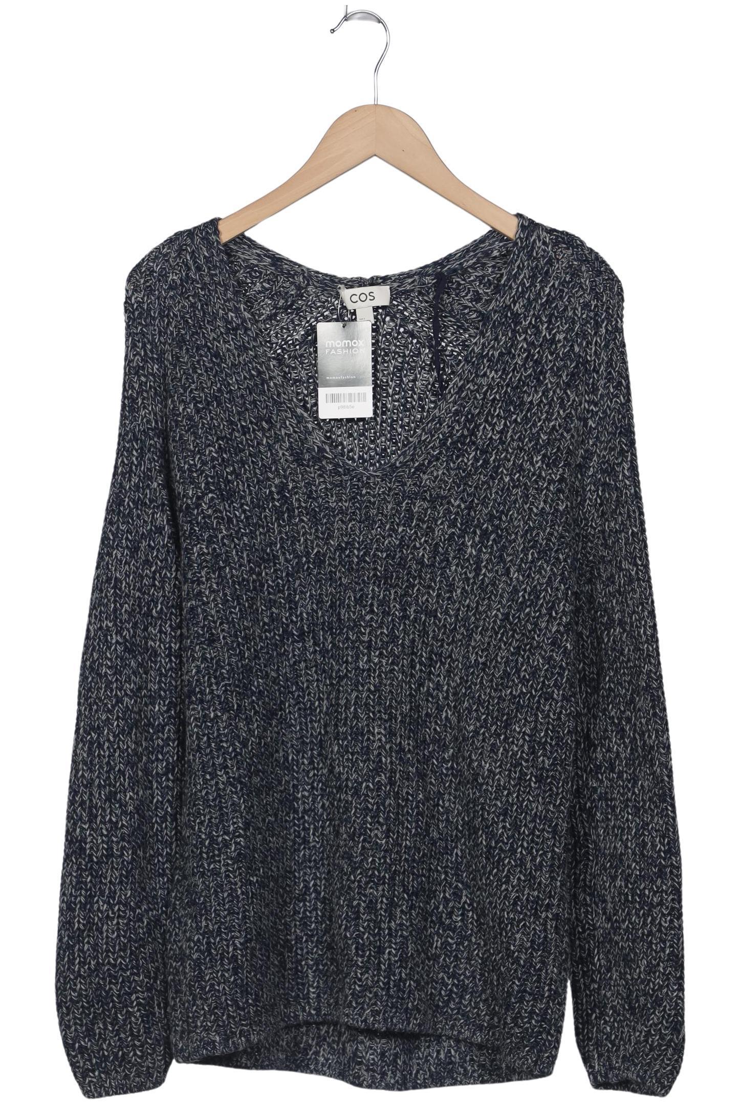

COS Damen Pullover, marineblau, Gr. 36